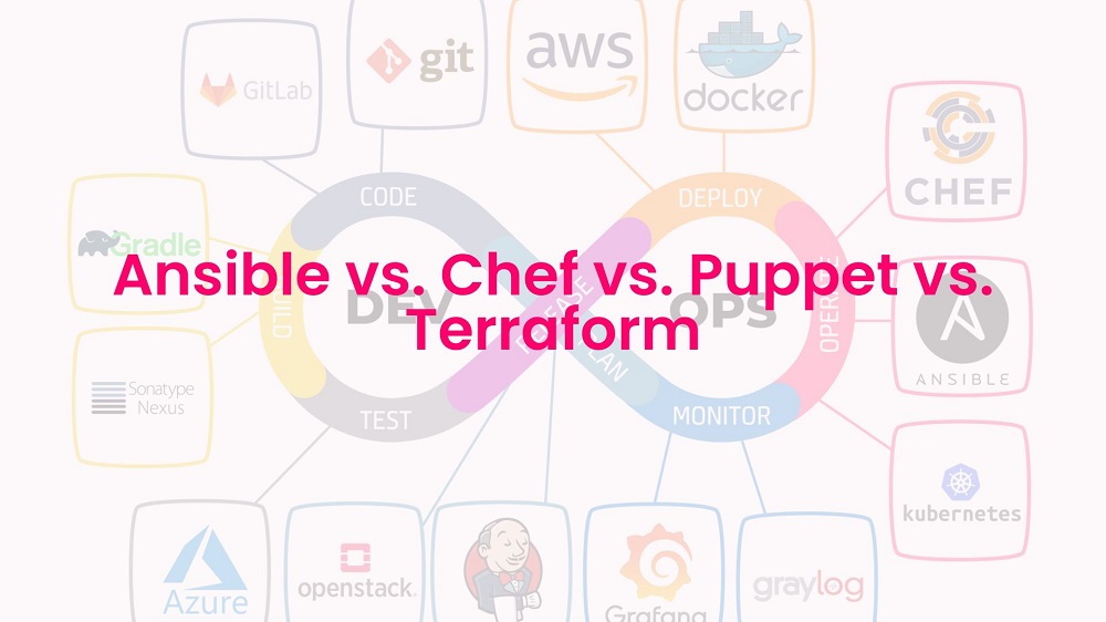 Ansible vs Chef vs Puppet vs Terraform