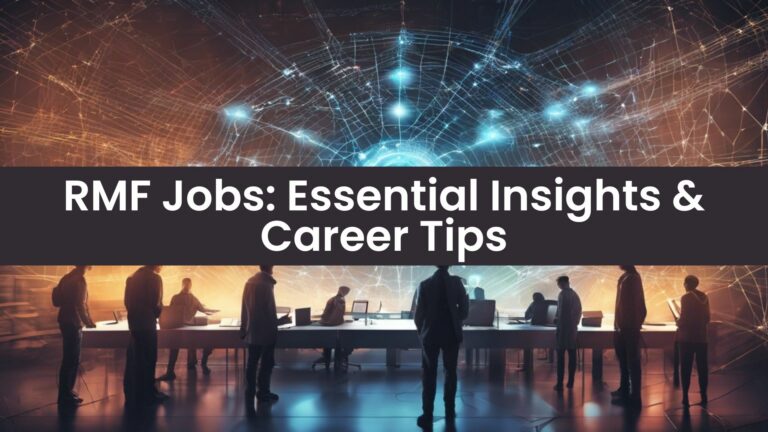 RMF Jobs: Essential Insights & Career Tips