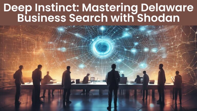 Deep Instinct: Mastering Delaware Business Search with Shodan